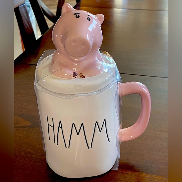 Rae Dunn Other - Rae Dunn Pixar Toy Story Hamm mug with topper